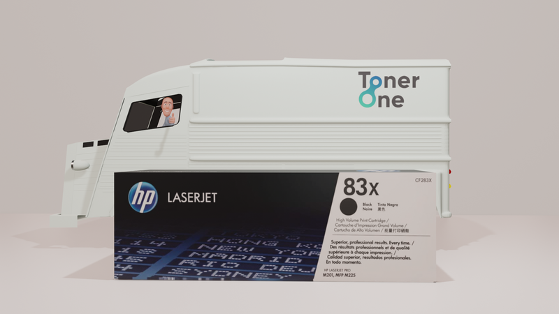 Genuine HP 83A|83X Standard and High Capacity Black Toner Cartridges