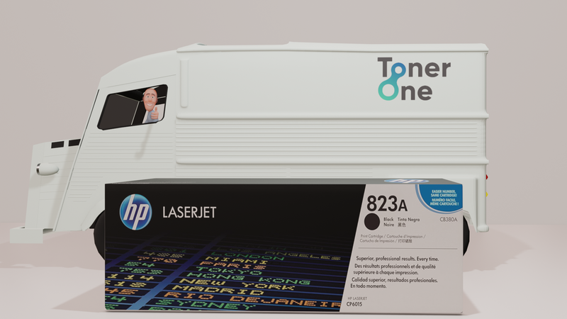 Genuine HP 823A Standard Laserjet Toner Cartridge - CB380A - Black