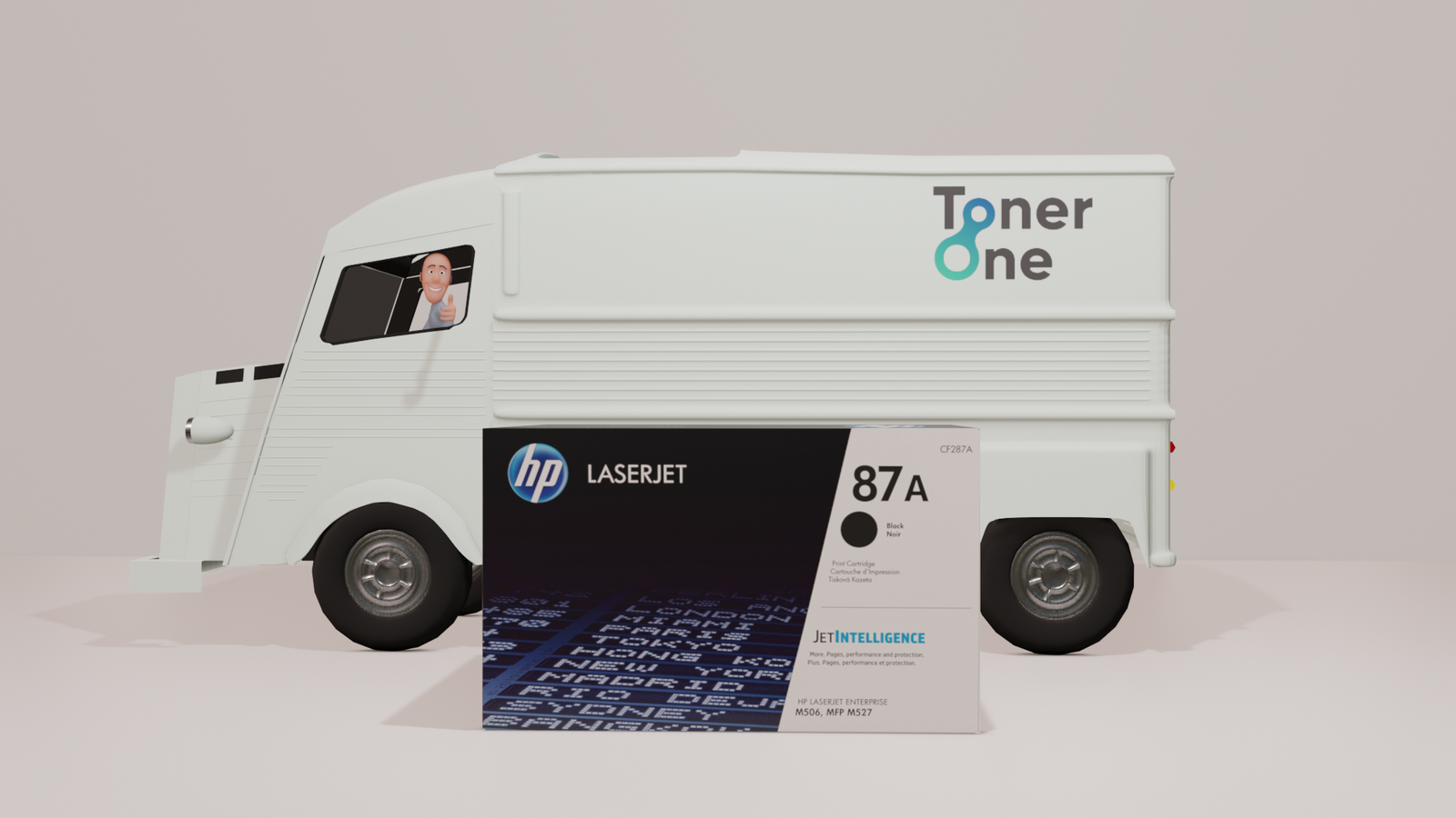 Genuine HP 87A Standard Capacity Black Toner Cartridge - CF287A