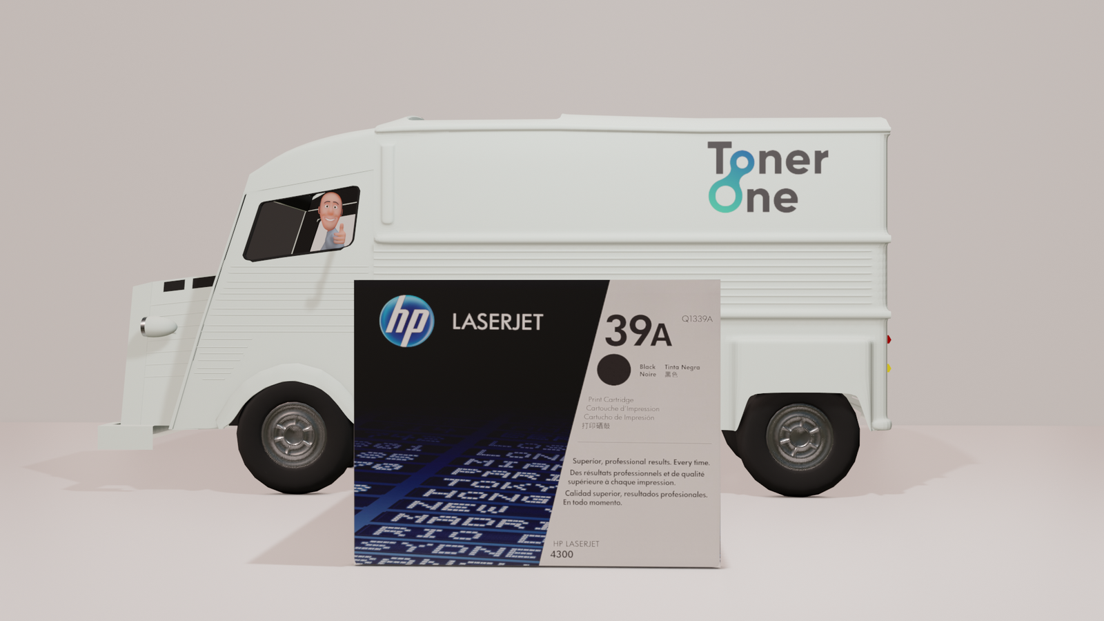 Genuine HP Q1339A 39A Standard Laserjet Black Toner cartridge