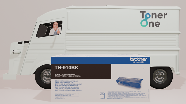 Genuine Extra High Capacity Brother TN-910BK Toner Cartridge - Black