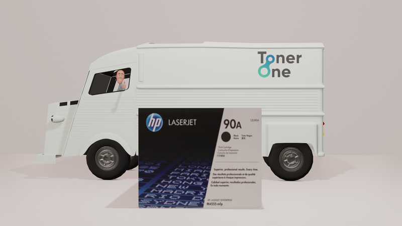 Genuine HP 90A|90X Standard and High Capacity Black Toner Cartridge