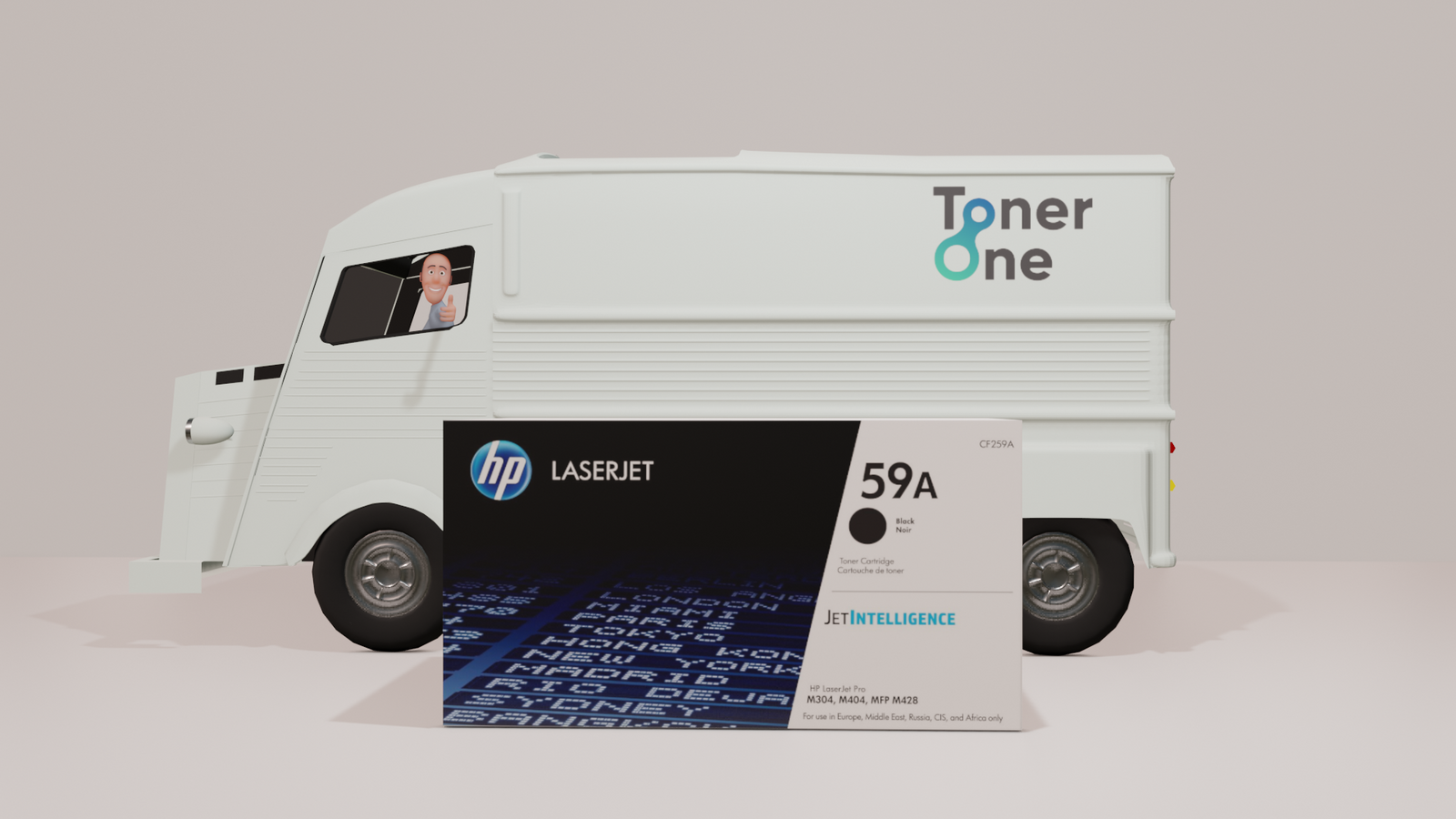 Genuine HP 59A Standard Capacity Black Toner Cartridge - CF259A