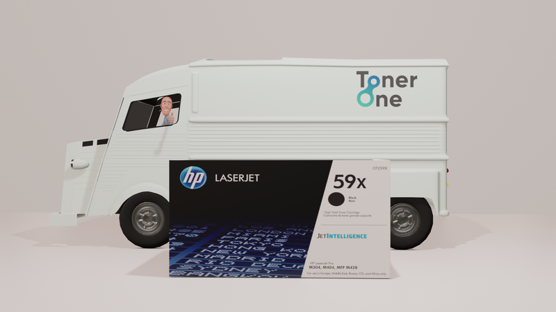 Genuine HP 59A|59X Standard and High Capacity Black Toner Cartridges