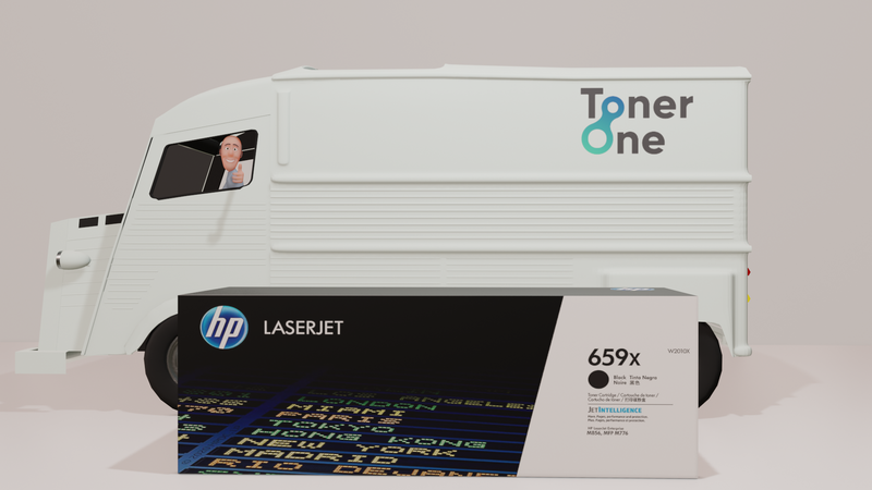 Genuine HP 659A|659X Standard and High Capacity Laserjet Toner Cartridges - W2010A - W2010X - Black