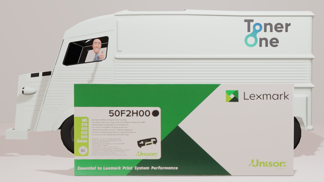High Capacity Lexmark 502H Black Toner Cartridge