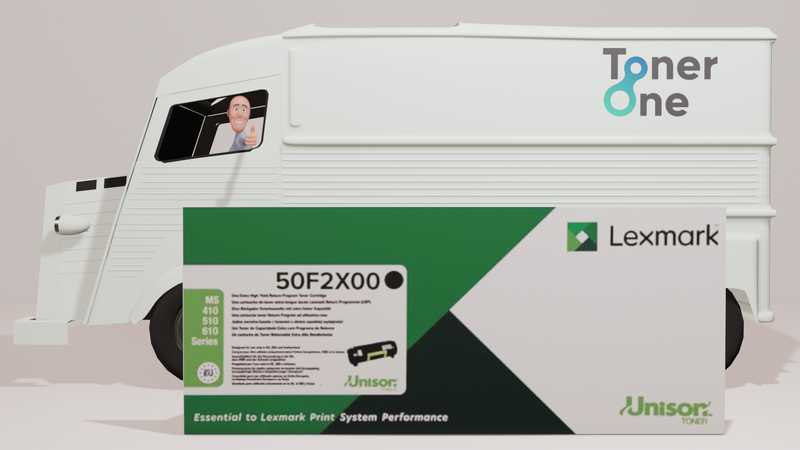 Extra High Capacity Black Lexmark 502X Toner Cartridge