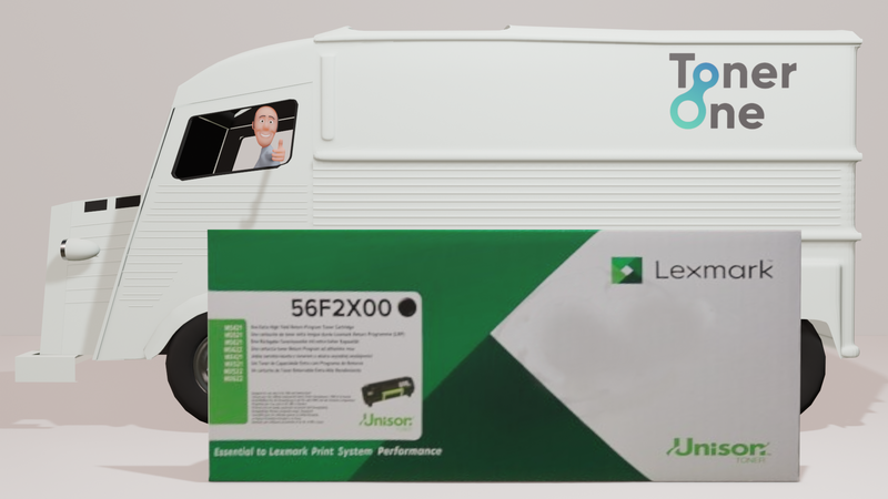 Extra High Capacity Lexmark 56F2X00 Black Toner Cartridge (Return Program)