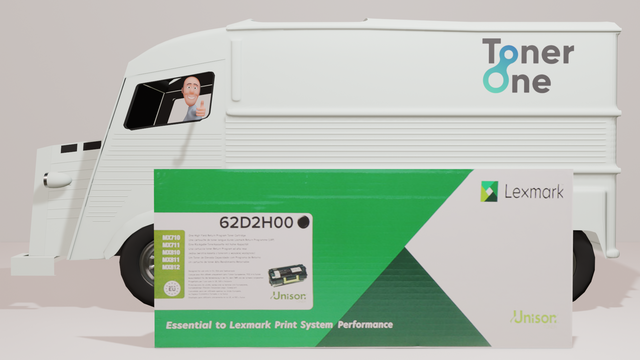 High Capacity Lexmark 622H Black Toner Cartridge
