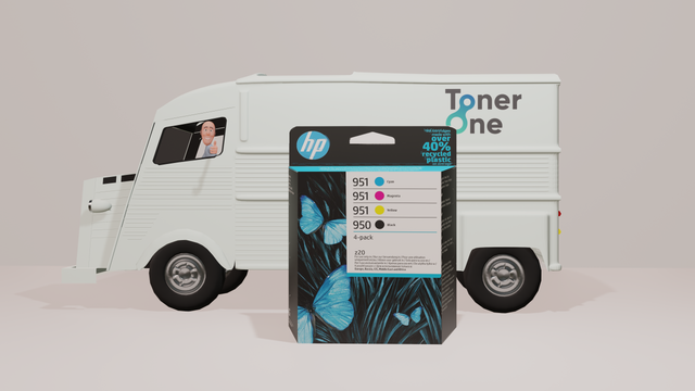 Genuine HP 950/951 Multipack ink cartridge - 6ZC65AE