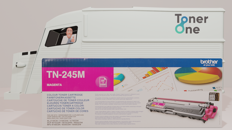 Genuine Brother TN-245M High Capacity Toner Cartridge - Magenta