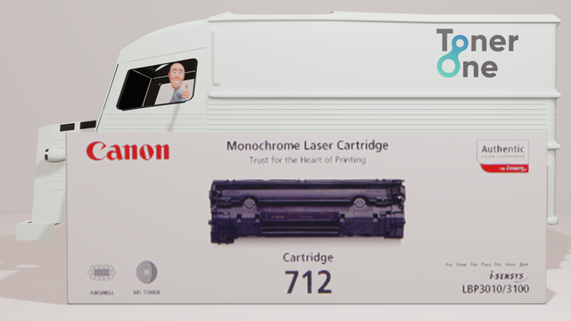 Genuine Canon 712 toner Cartridge