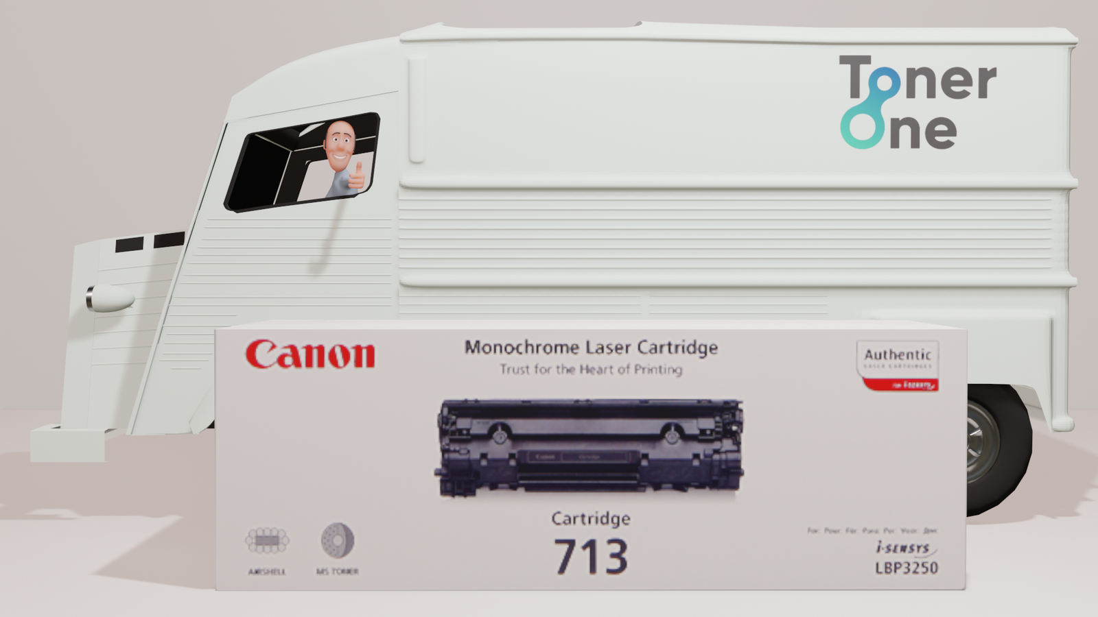 Genuine Canon 713 toner cartridge