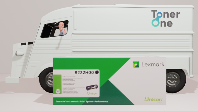 High Capacity Lexmark B222H00 Black Toner (Return Program)