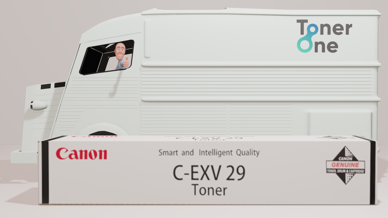 Genuine Canon C-EXV29B Toner Cartridge - Black