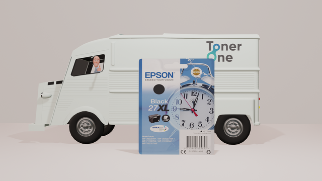 Genuine Epson 27XL High Capacity Black Ink Cartridge - C13T27114012
