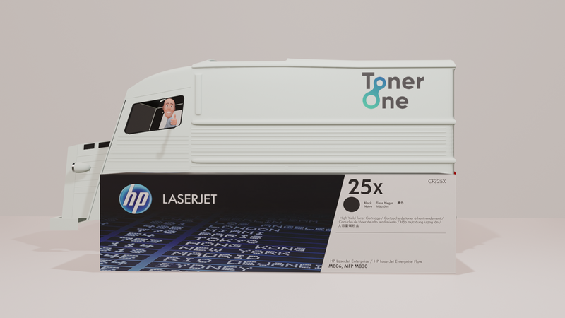 Genuine HP 25X Black High Capacity Toner Cartridge | CF325X