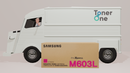 Genuine Samsung CLT-M603L Toner Cartridge - Magenta