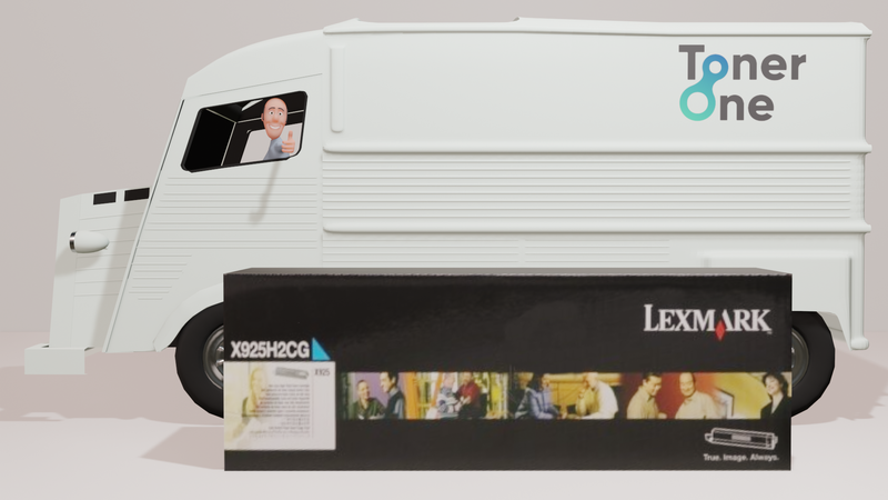 Lexmark X925H2CG Toner Cartridge - Cyan