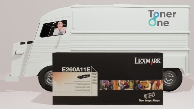 Lexmark E260A11E Toner Cartridge - Black