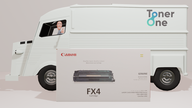 Genuine Canon FX4 Toner Cartridge - Black