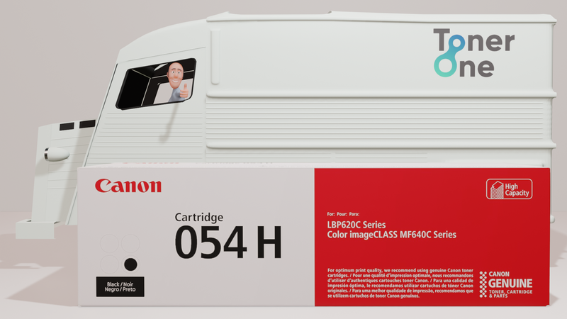 Genuine High Capacity Canon 054HB Toner Cartridge - Black