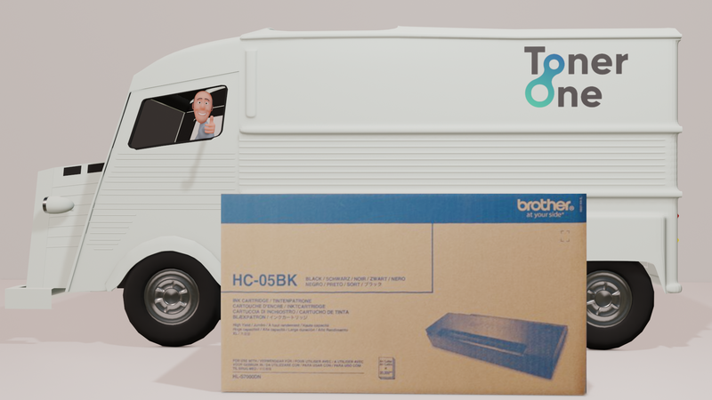Genuine Brother HC05 Black Toner Cartridge
