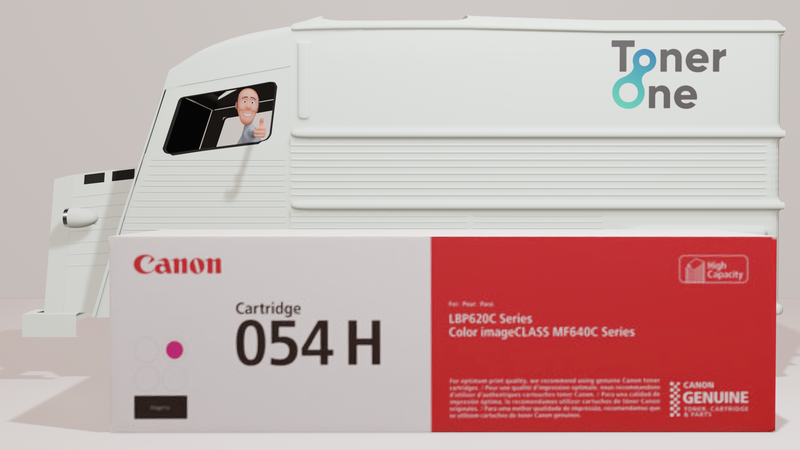 Genuine High Capacity Canon 054HM Toner Cartridge - Magenta