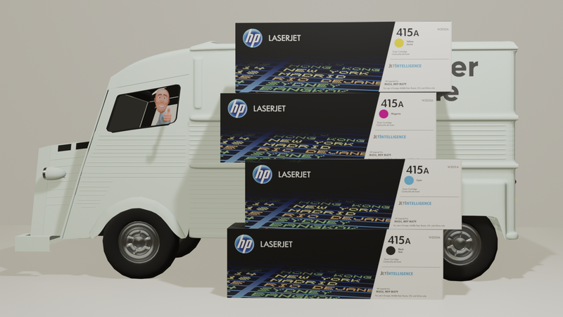 Genuine HP 415A Standard Laserjet Toner Cartridge - Multipack