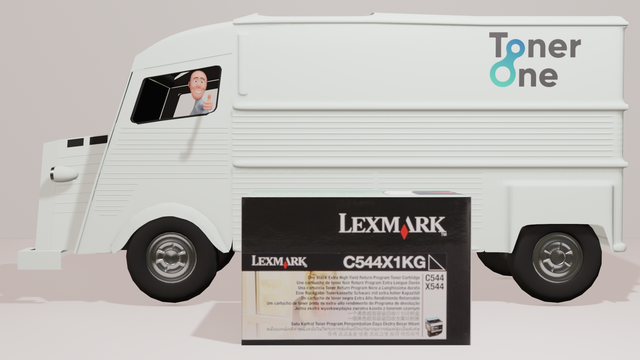 Extra High Capacity Lexmark C544X1KG Toner - Black