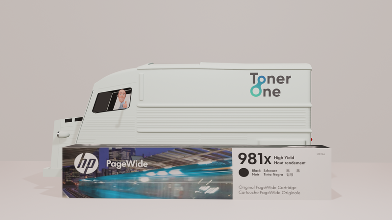 Genuine HP 981A | 981X | 981Y Low, High and Extra High Yield Black Ink Cartridges - J3M71A | L0R12A | L0R16A 