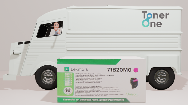 Lexmark 71B20M0 Toner Cartridge - Magenta