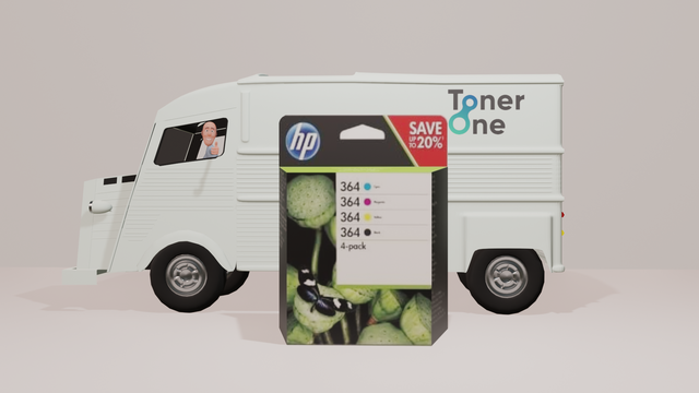 Genuine HP 364 Multipack ink cartridge - N9J73AE