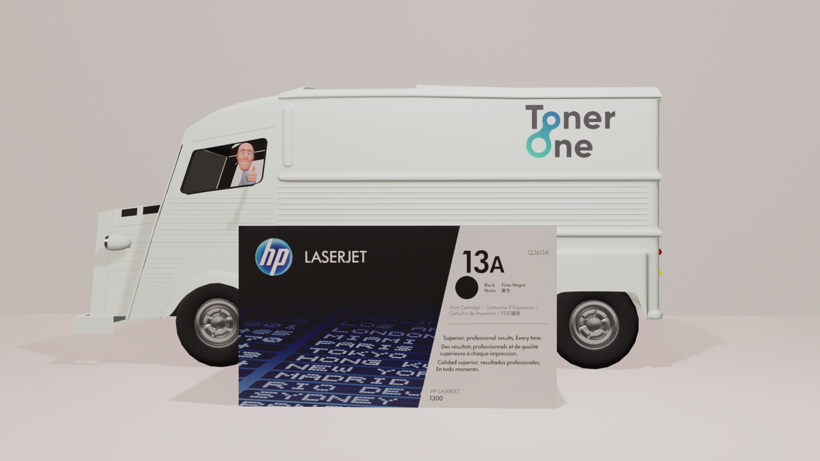 Genuine HP 13A Standard Capacity Black Toner Cartridge - Q2613A