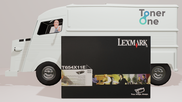 Extra High Capacity Lexmark T654X11E Toner Cartridge - Black