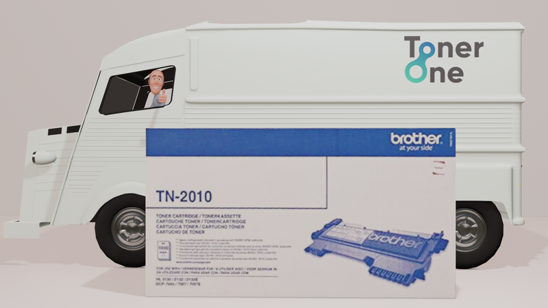 Genuine Brother TN2010 Toner Cartridge - Black