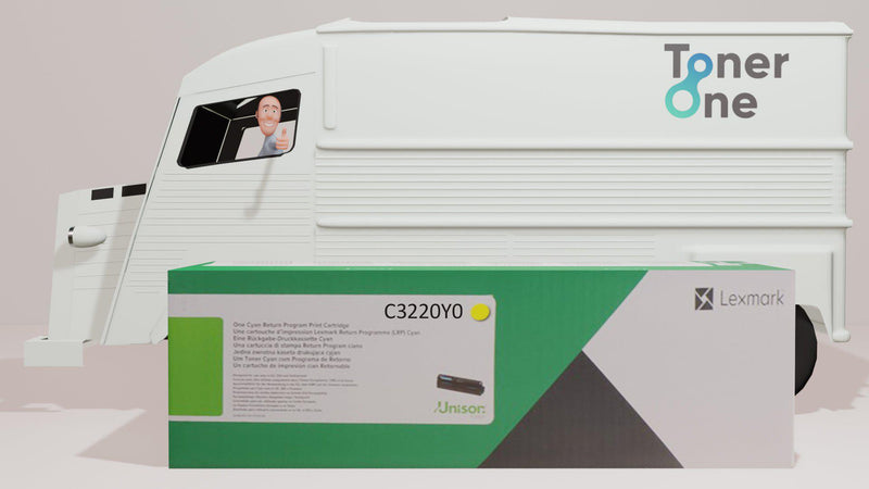 Lexmark C3220Y0 Toner Cartridge (Return Program) - Yellow