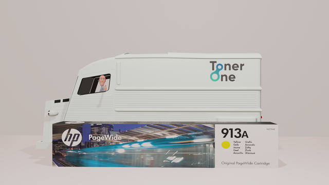 Genuine HP 913A Yellow Ink Cartridge - F6T79AE