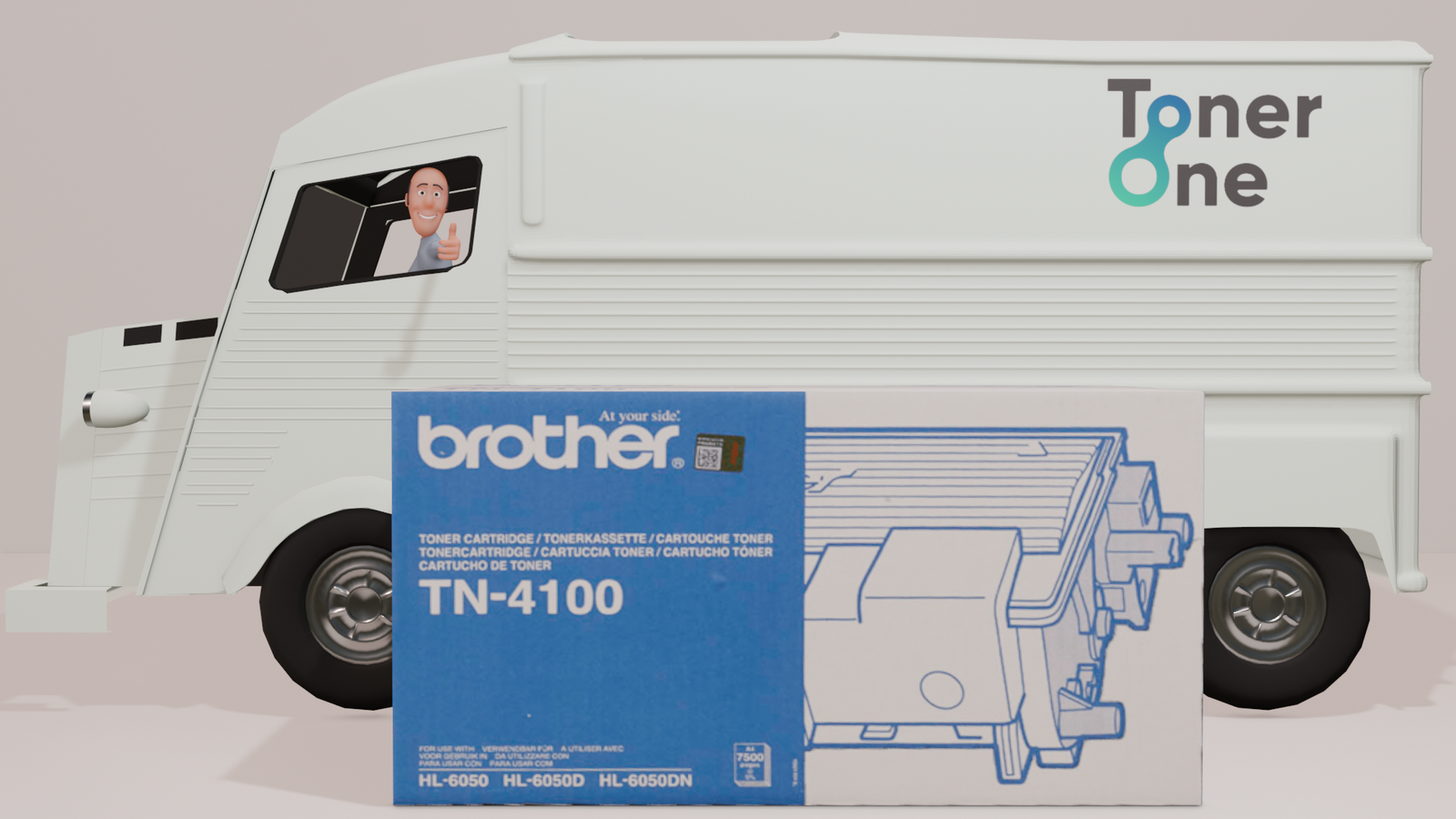 Genuine Brother Original TN4100 Toner Cartridge